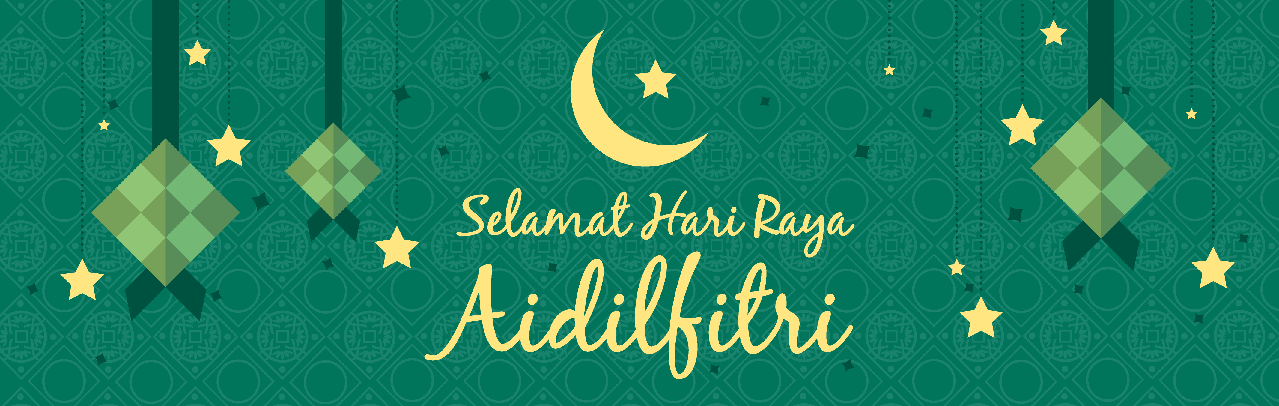 Wish everyone Selamat Hari Raya Aidilfitri!